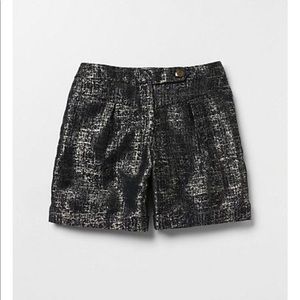 Anthro Shimmering Streets Shorts by Coquille Sz 6